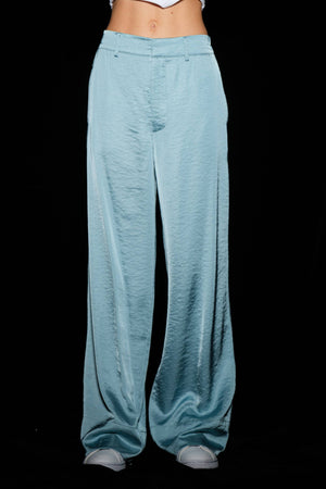 Pink Satin Trouser