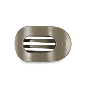 TELETIES - Flat Round Hair Clip | Medium | Sage It Ain't So