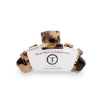 TELETIES - Classic Hair Clip | Tiny | Blonde Tortoise