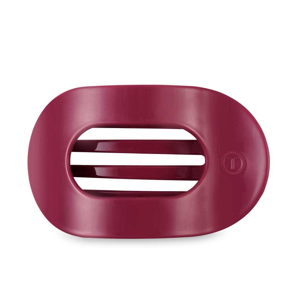 TELETIES - Flat Round Hair Clip | Large | Wild Side