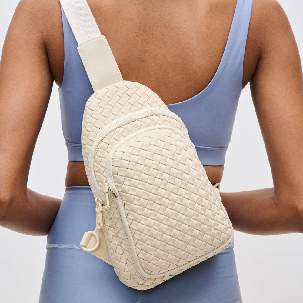 Beyond The Horizon - Sling Backpack: Wine