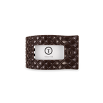 TELETIES - Flat Rectangle Hair Clip | Small | Truly Taupe Quilted