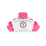 TELETIES - Classic Hair Clip | Small | Paradise Pink
