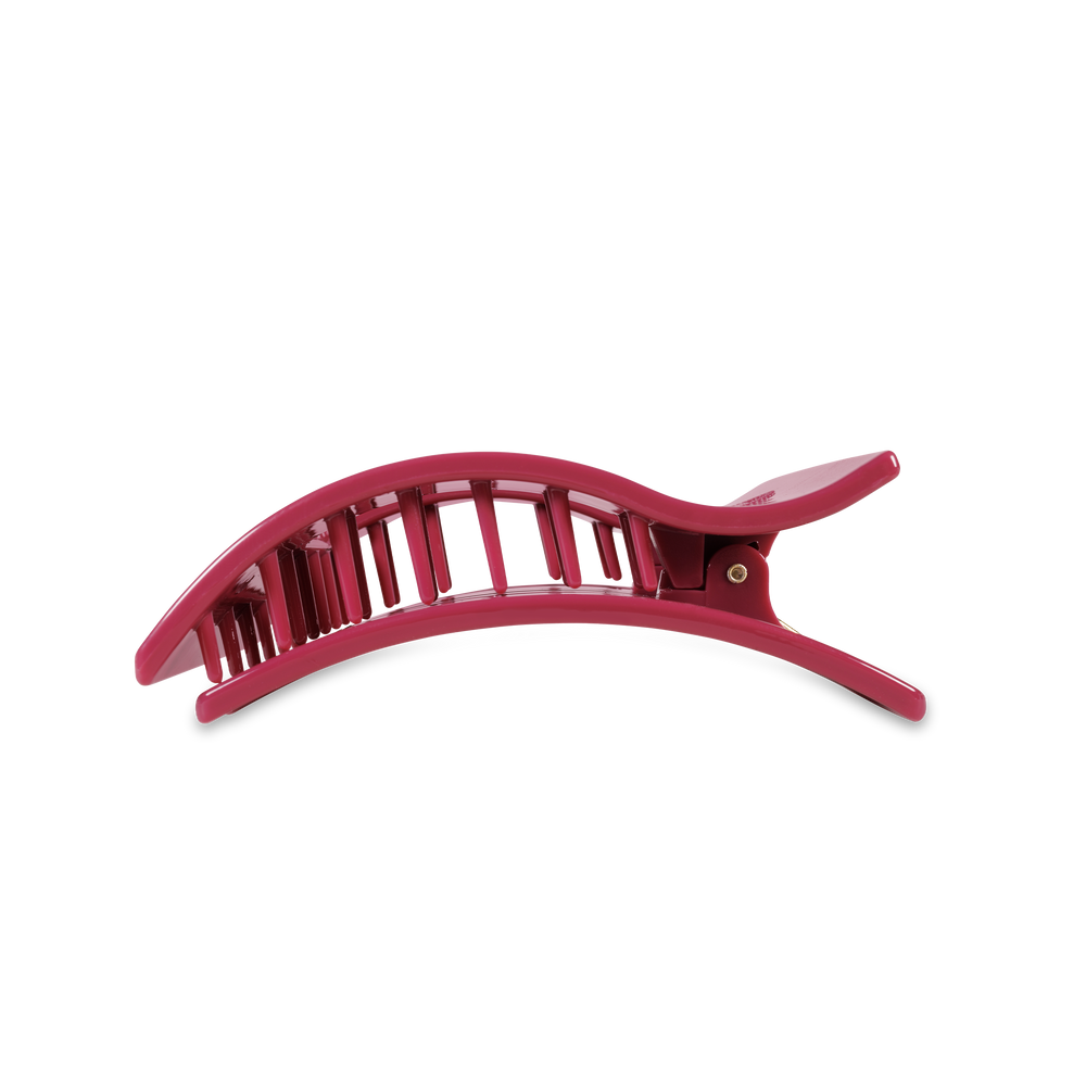 TELETIES - Flat Rectangle Hair Clip | Medium | Wild Side