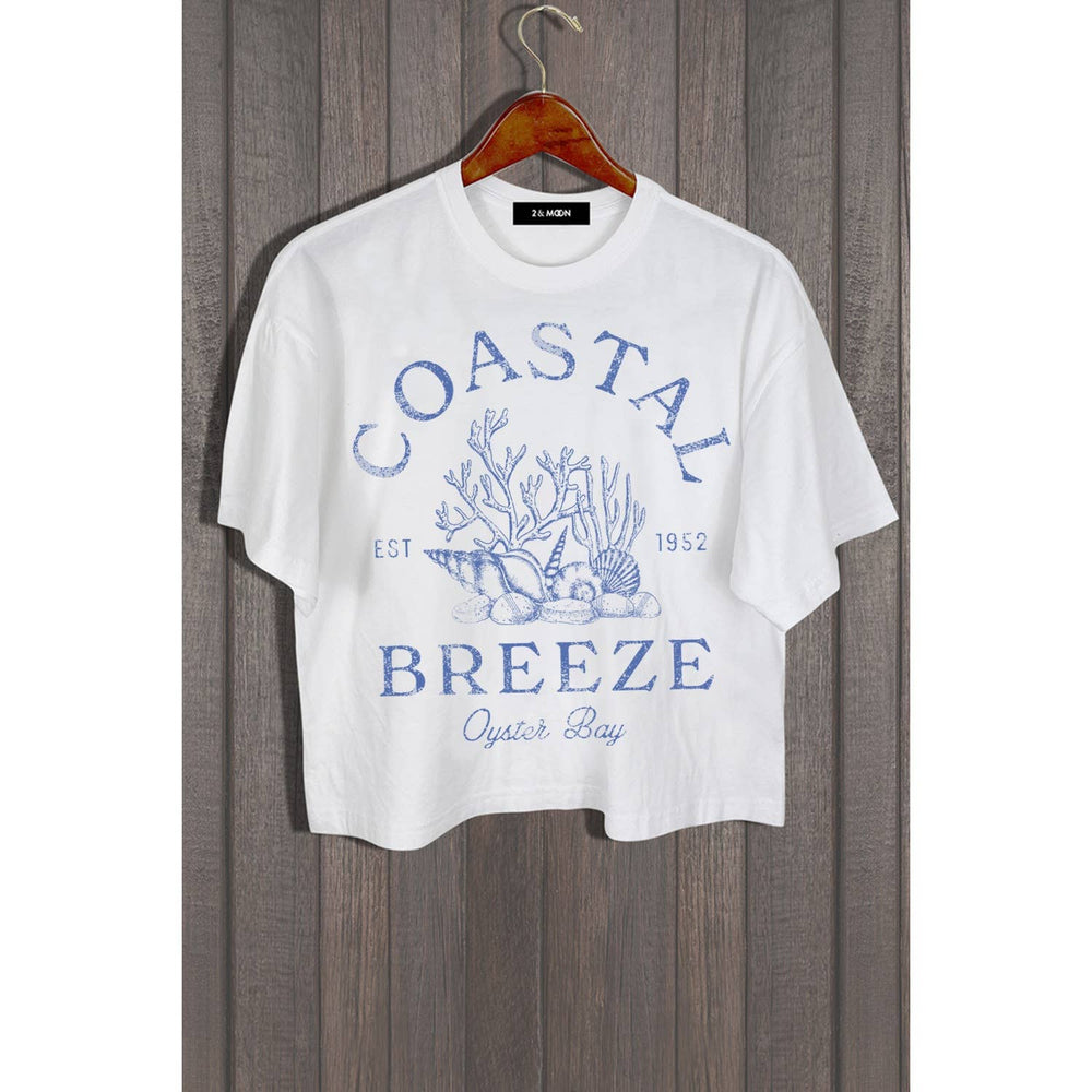 Coastal Breeze Crop Tee