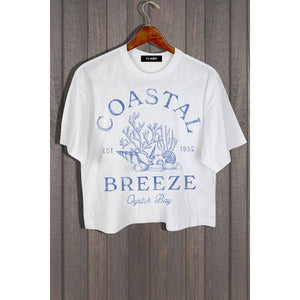 Coastal Breeze Crop Tee