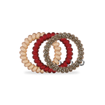 TELETIES - Spiral Hair Coils | Large | Wild Side Hair Ties