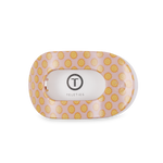 TELETIES - Round Flat Hair Clip | Medium | Sunny Days Ahead