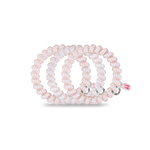 TELETIES - Spiral Hair Coils | Large | Ballet Hair Ties