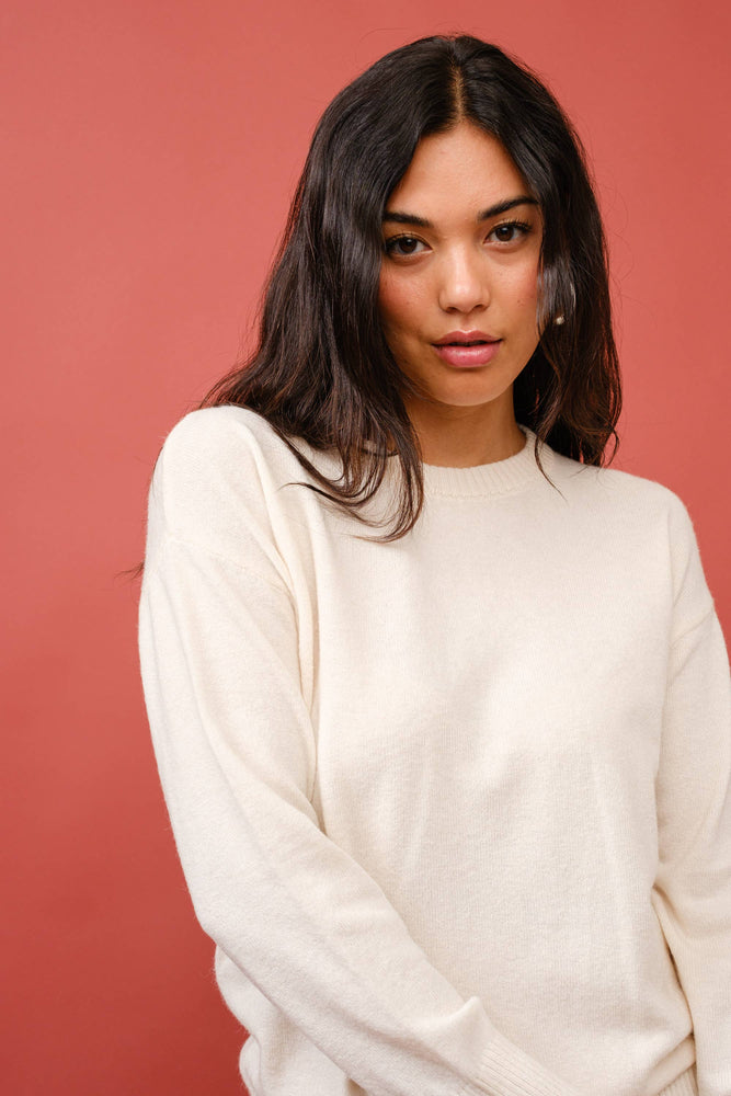 Crew Cashmere Blend Sweater