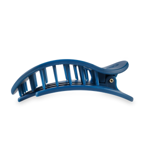 TELETIES - Round Flat Hair Clip | Large | Midnight Rain