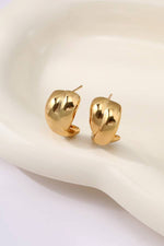 Gold Huggie Earrings
