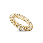 TELETIES - Spiral Hair Coils | Large | Leopard Hair Ties