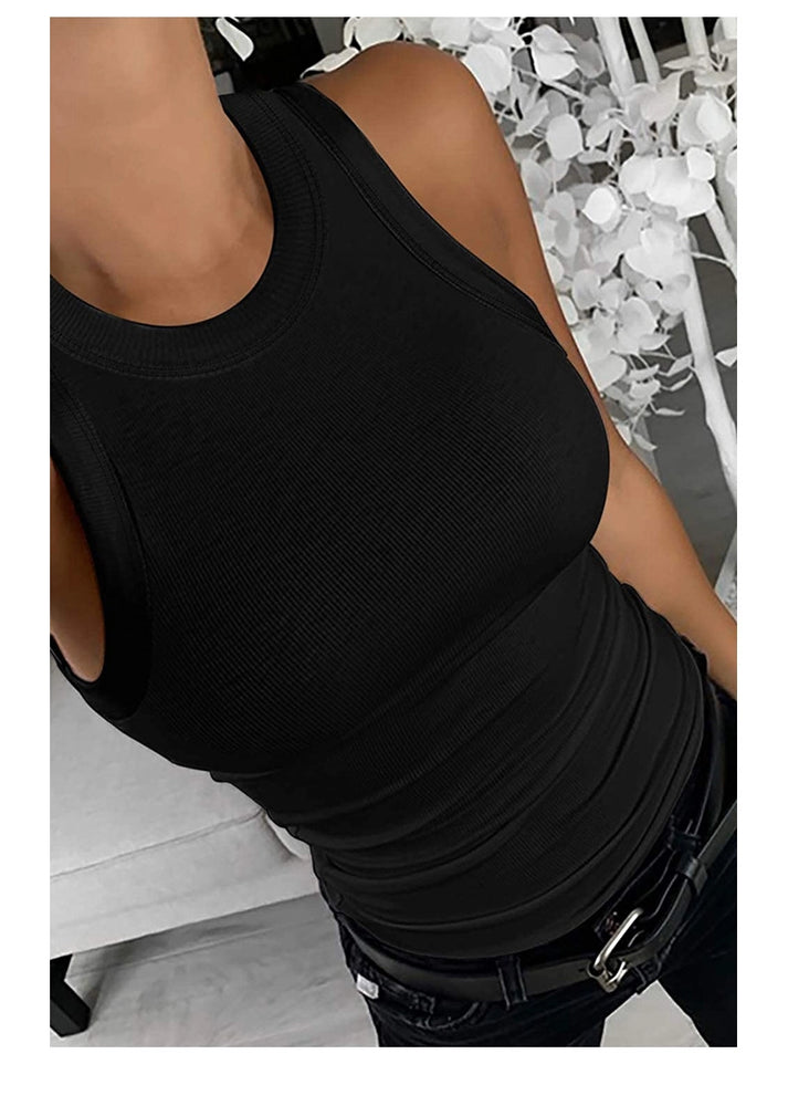 Black Basic Tank Top