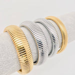 Elastic Stainless Steel Gold-plated Bang: Gold 20mm