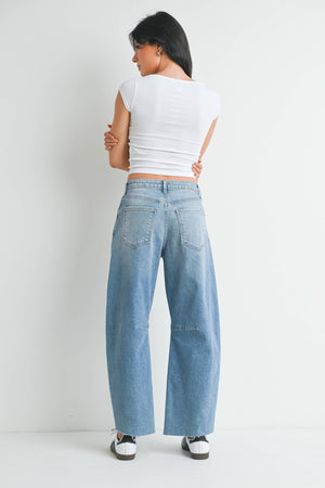 JBD Barrel Jean w/ Seams