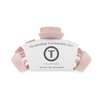 TELETIES - Classic Hair Clip | Medium | Pearly Pink
