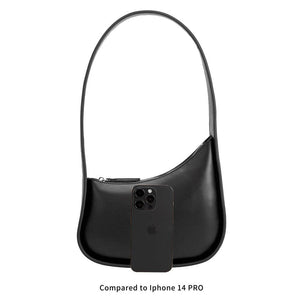 Melie Bianco - Willow Espresso Recycled Vegan Shoulder Bag