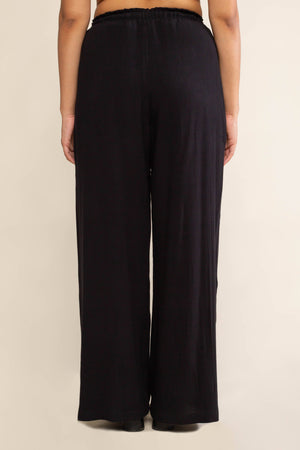 Black Cove Linen Pant