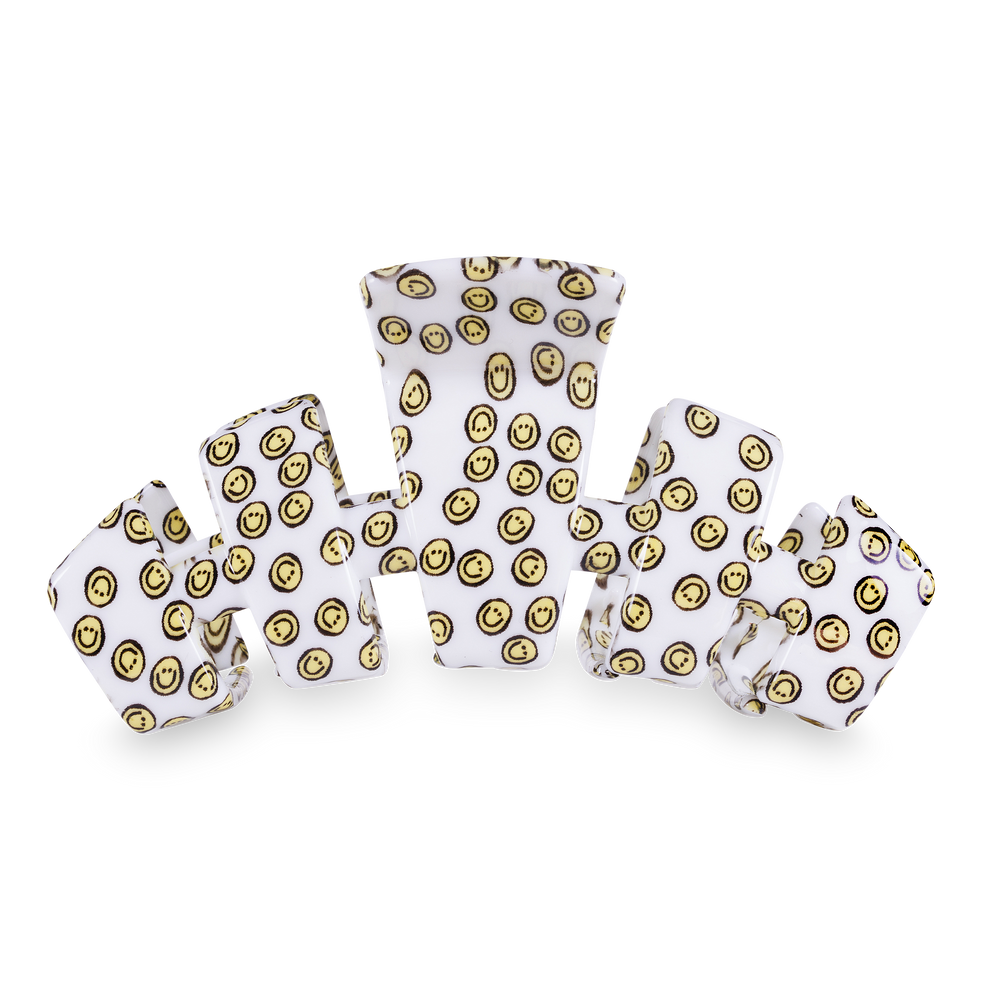 TELETIES - Classic Hair Clip | Large | Miles of Smiles