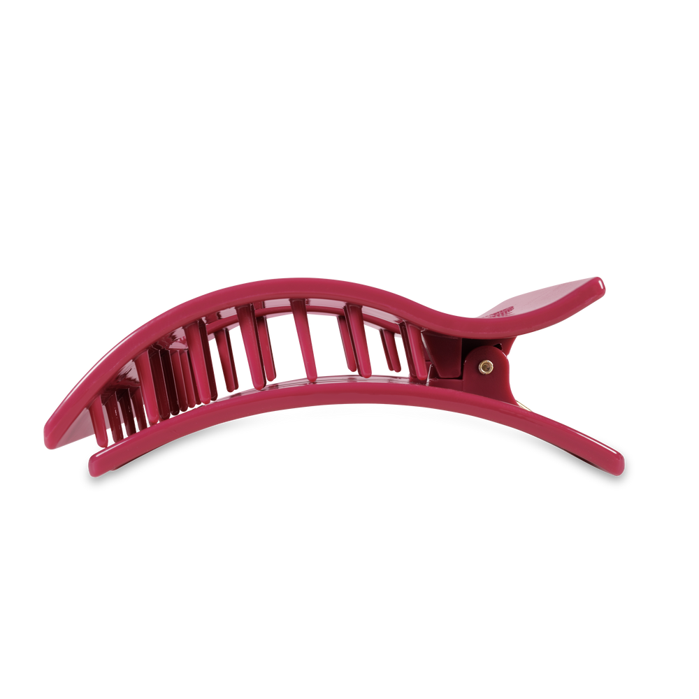 TELETIES - Flat Rectangle Hair Clip | Large | Wild Side