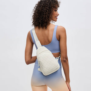 Beyond The Horizon - Sling Backpack: Wine