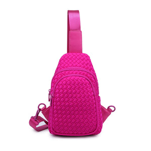 Beyond The Horizon - Sling Backpack: Wine