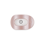 TELETIES - Round Flat Hair Clip | Small | Pearly Pink