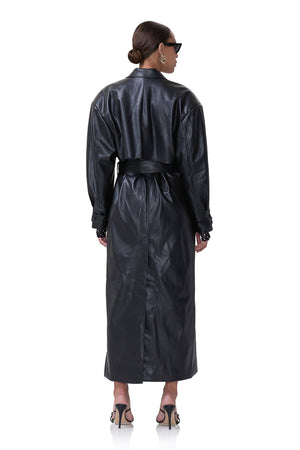 Saint Barrel Sleeve Trench Coat