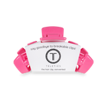 TELETIES - Classic Hair Clip | Medium | Paradise Pink