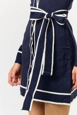 Classic Button Down Sweater Dress