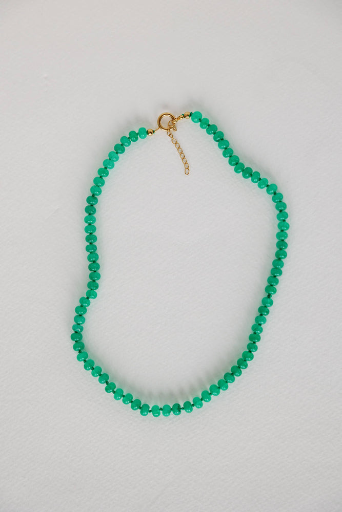 St Armands Designs of Sarasota - 18" Genuine Jade Candy Necklace