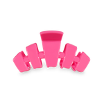 TELETIES - Classic Hair Clip | Medium | Paradise Pink