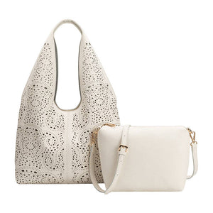 Melie Bianco - Farrow Ivory Recycled Vegan Tote Bag