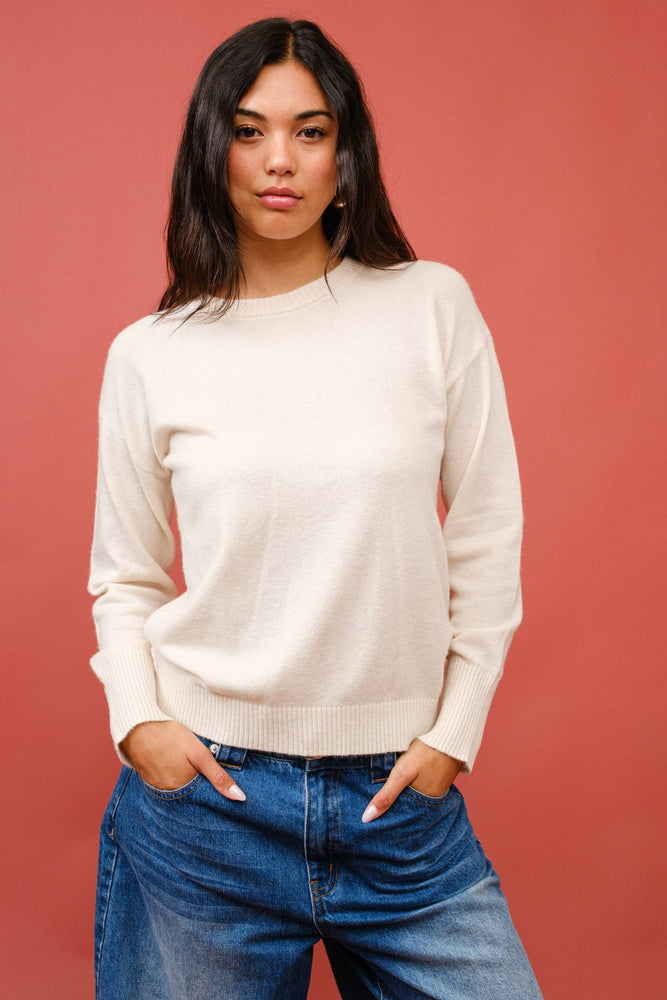 Crew Cashmere Blend Sweater
