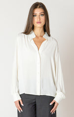 Off White Dress Blouse