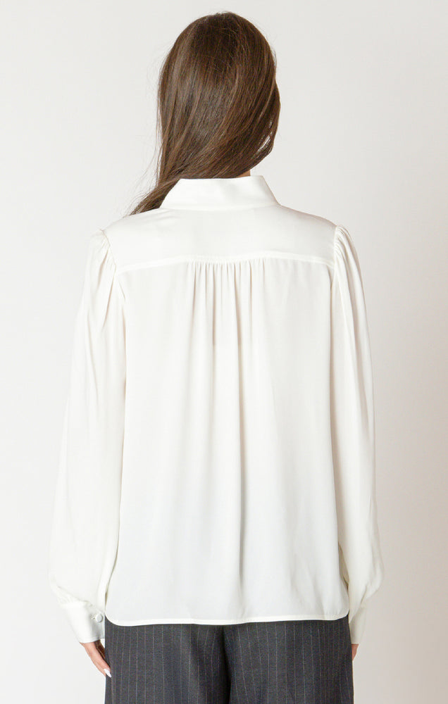 Off White Dress Blouse