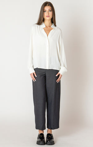 Off White Dress Blouse