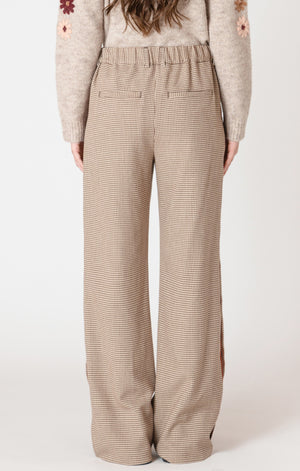 Houndstooth Striped Trouser