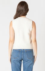 Cream Sweater Tank