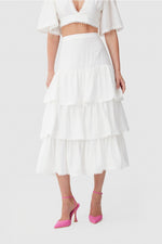 Keepsake Sinatra Porcelain Midi Skirt