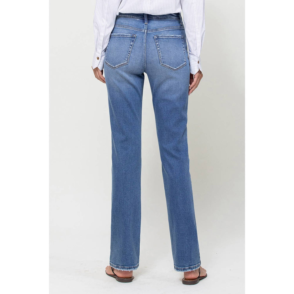 Comfort Straight High Rise Jean