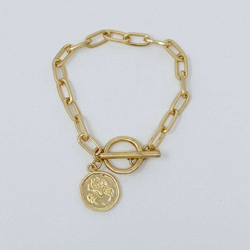 Zodiac Charm Chain Bracelet