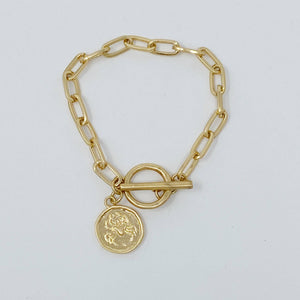 Zodiac Charm Chain Bracelet