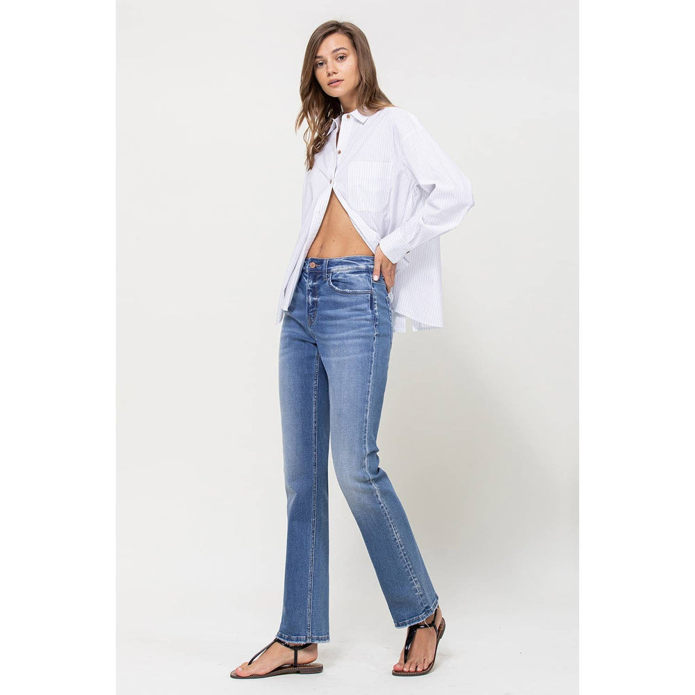 Comfort Straight High Rise Jean