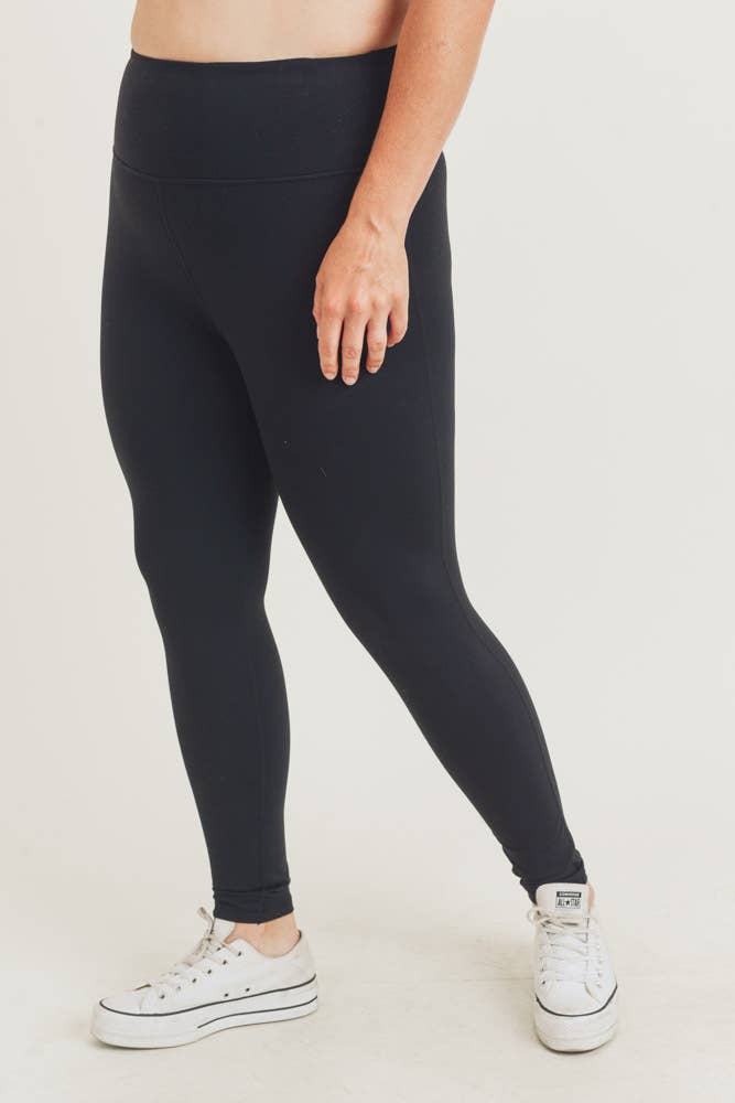 Highwaist Essential Solid Leggings