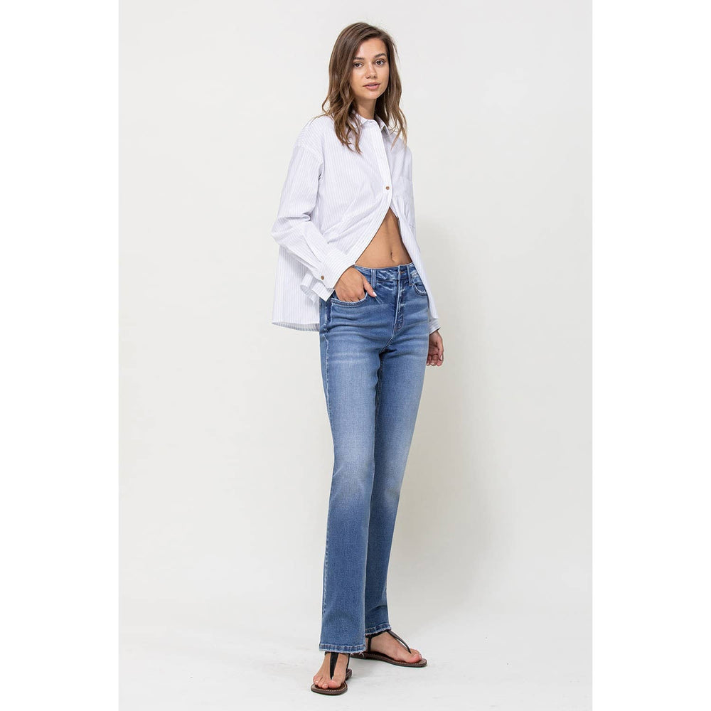 Comfort Straight High Rise Jean