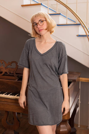 People Of Leisure - The Daydream V-neck Charcoal