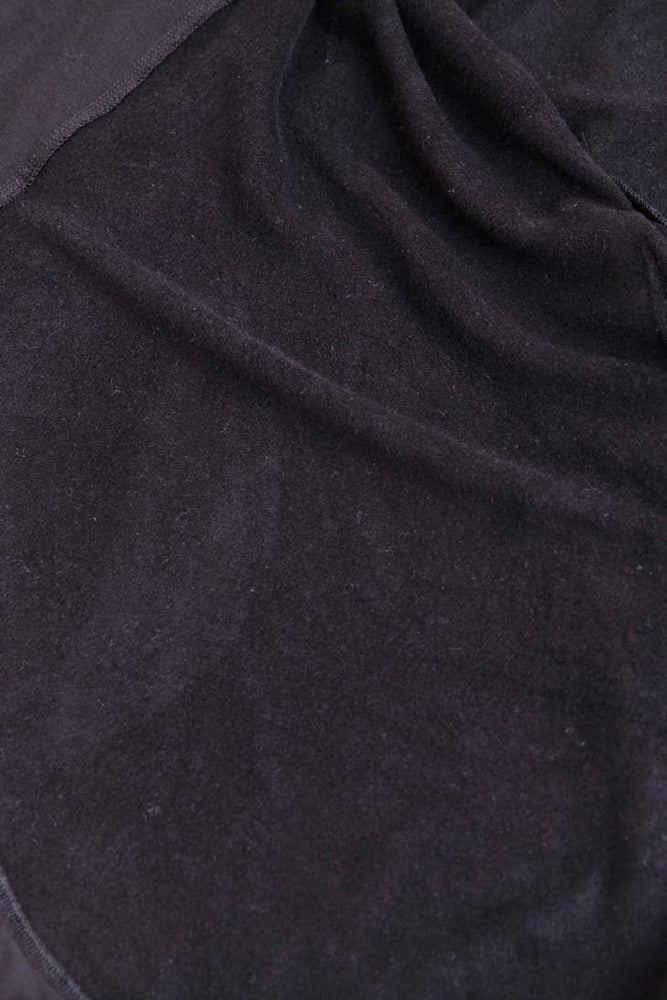 Fleece Lined Flowy Open Cardigan- VOLUME