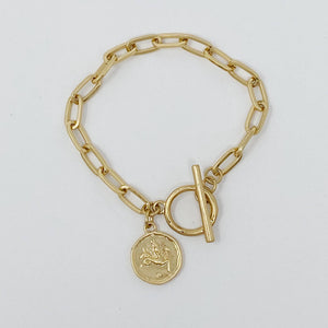 Zodiac Charm Chain Bracelet